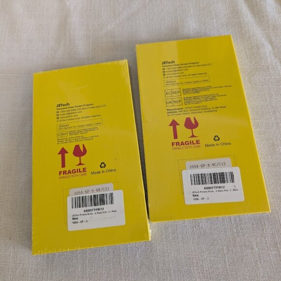 JETech (2) Tempered Glass Screen Protector – for iPhone 11/XR - Never Opened - Picture 2 of 3